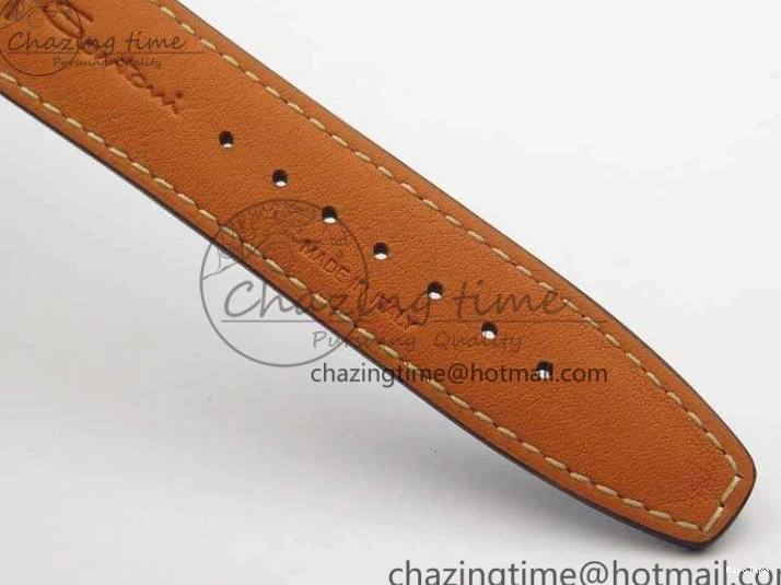 MIROTIME 0512 MoistureWicking Da Vinci IW356601 SS MKF 1:1 Best Edition Blue Dial On Black Leather Strap A 7233